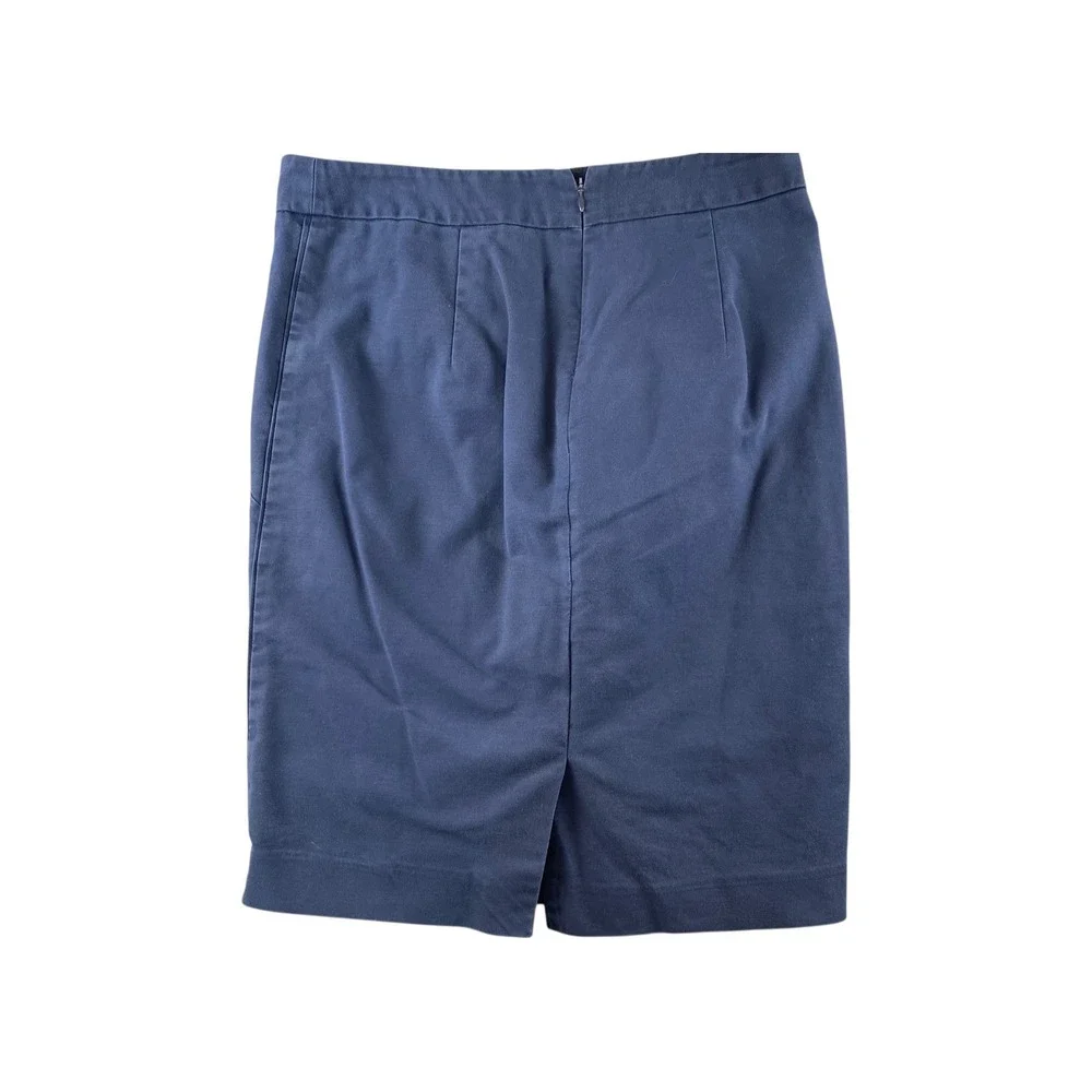 The Limited‎ Tall Navy Blue Pencil Skirt Size 8